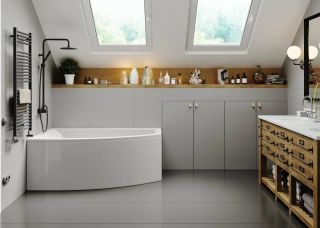 Акриловая ванна VagnerPlast Veronela Offset VPBA160VEA3LX-04 левая 160x105см белый